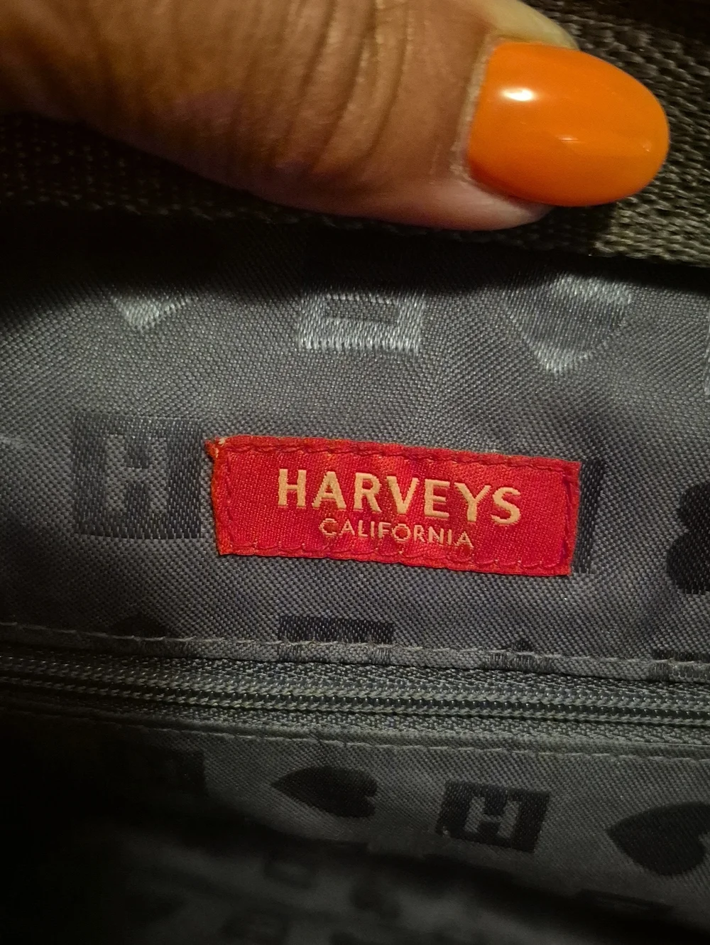 Harvey Woven Gray & Black  Crossbody Bag